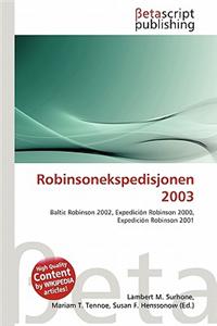 Robinsonekspedisjonen 2003