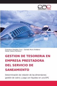 Gestion de Tesoreria En Empresa Prestadora del Servicio de Saneamiento