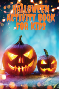 Halloween Activity Book for Kids