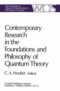 Contemporary Research in the Foundations and Philosophy of Quantum Theory