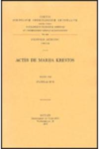 Actes de Martha Krestos