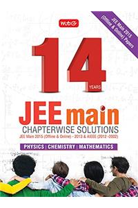 14 Years JEE Main Chapterwise Solutions for JEE Main 2016