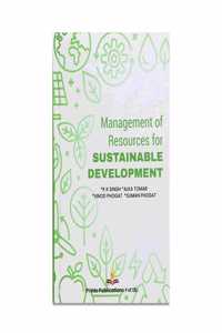 Management of Resources for SUSTAINABLE DEVELOPMENT