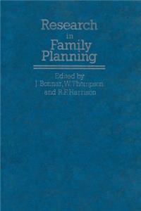 Research in Family Planning