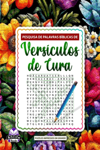 Pesquisa de palavras bíblicas de versículos de cura: Quebra-cabeças em letras grandes com versículos bíblicos para restauração e encorajamento