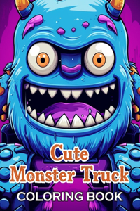 Cute Monster Truck Coloring Book