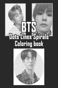 BTS Dots Lines Spirals Coloring Book
