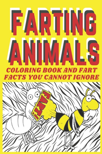 Farting Animals Coloring Book
