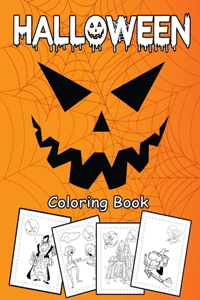 Halloween coloring Book