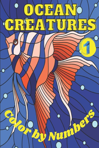 Ocean Creatures Color by Numbers