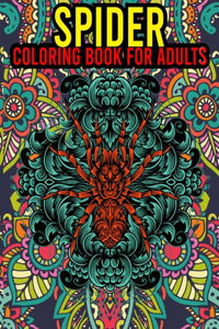 Spider Coloring Book For Adults