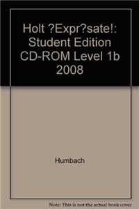 ?Expr?sate!: Student Edition CD-ROM Level 1b 2008