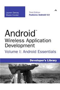 Android Wireless Application Development Volume I