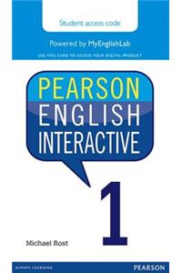 Pearson English Interactive 1 (Access Code Card)