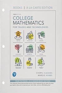 College Mathematics for Trades and Technologies