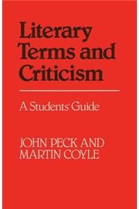 Literary Terms and Criticism: A Students' Guide