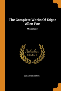 Complete Works Of Edgar Allen Poe