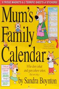 2021 Mum's Family Wall Calendar (UK Edition)
