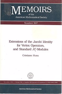 Extensions of the Jacobi Identity for Vertex Operators, and Standard A1(1)-Modules