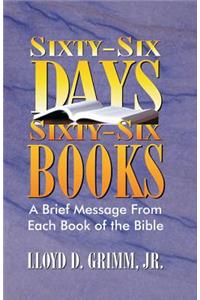 Sixty-Six Days, Sixty-Six Books