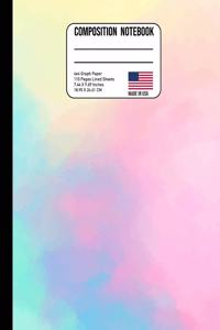 Composition Notebook 4X4 Graph Paper