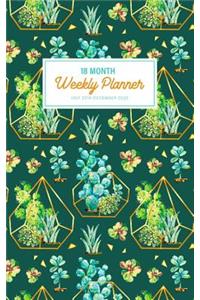 18 Month Weekly Planner 2019-2020