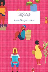 My daily nutrition planner