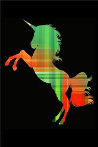 Christmas Plaid Unicorn