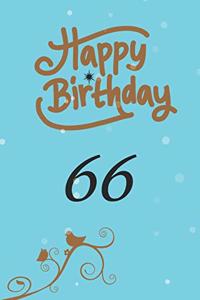 Happy birthday 66