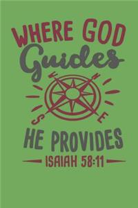 Where God Guides He Provides - Isaiah 58