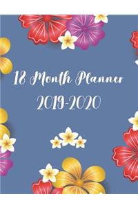 18 Month Planner 2019-2020