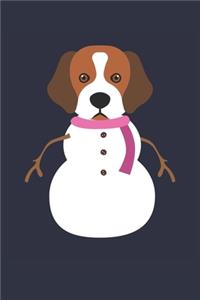 Beagle Journal - Beagle Notebook - Christmas Gift for Beagle Lovers