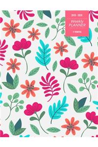 2019 - 2020 - Weekly Planner - 17 Months