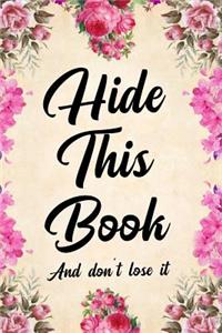 Hide This Book and Don't Lose It