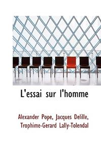 L'Essai Sur L'Homme