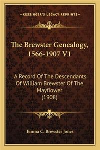 Brewster Genealogy, 1566-1907 V1