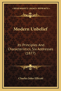 Modern Unbelief