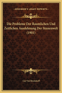 Die Probleme Der Raumlichen Und Zeitlichen Ausdehnung Der Sinnenwelt (1901)