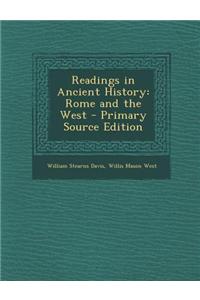 Readings in Ancient History