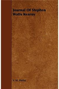 Journal Of Stephen Watts Kearny