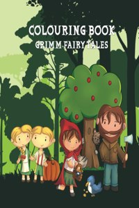 Grimm Fairy Tales Colouring Book for kids