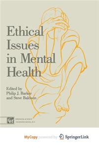 Ethical Issues in Mental Health