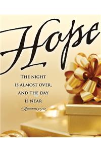 Hope Gifts Images Advent Bulletin, Large (Pkg of 50)