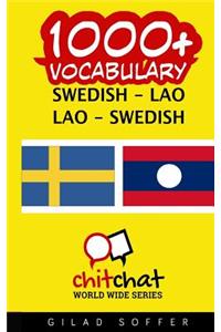 1000+ Swedish - Lao Lao - Swedish Vocabulary