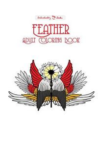 Feather Adult Coloring Book