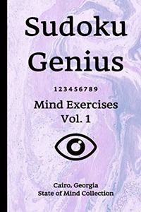 Sudoku Genius Mind Exercises Volume 1