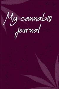 My cannabis journal