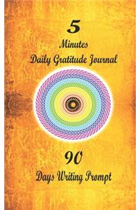 5 Minutes A Day Gratitude Journal Quick And Easy Gratitude Booster