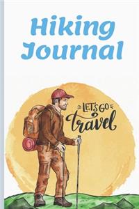 Hiking Journal Lets Go Travel