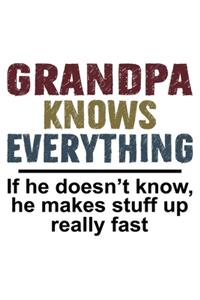 Grandpa Knows Everything If she doesn't know she makes stuff up really fast